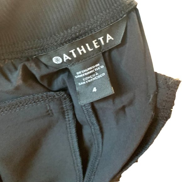 🆕Athleta Brooklyn ANKLE Pant in Black Current Season Size 4 - Picture 9 of 11